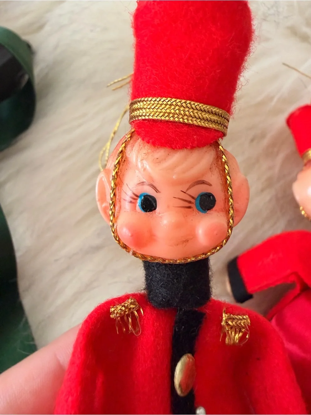Toy Soldiers (set of 2) mid century ornaments